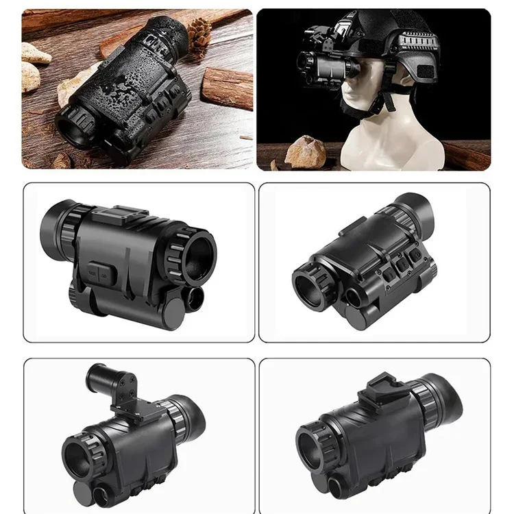 NVG30  High Power Helmet Night Vision Goggles Long Range Infrared Digital Night Vision Scope