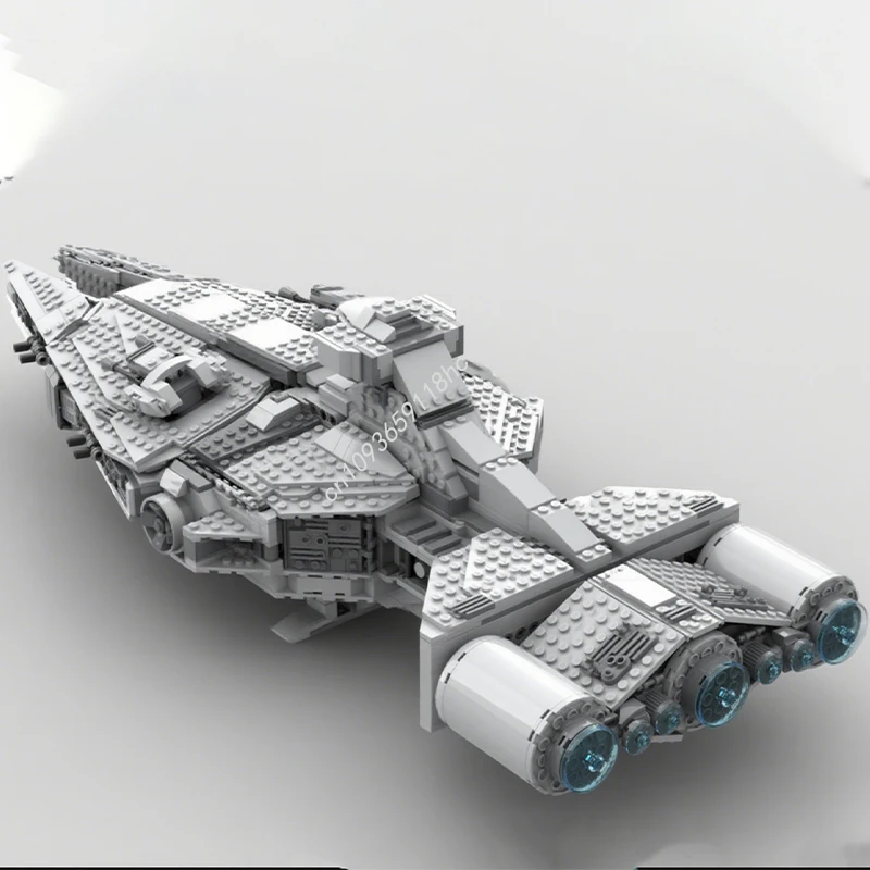 

2405 шт. MOC Imperial Light Cruiser Ultimate игровой набор MOD Star Battle DIY Дисплей Орнамент Строительные блоки Идеально подходят для творчества