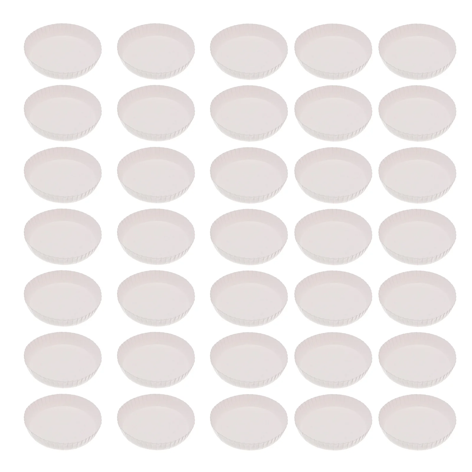 

100Pcs Disposable Cup Paper Lids Paper Made Covers Convenient Use for Coffee Tea Juice Bars Cafes Disposable Cup Covers