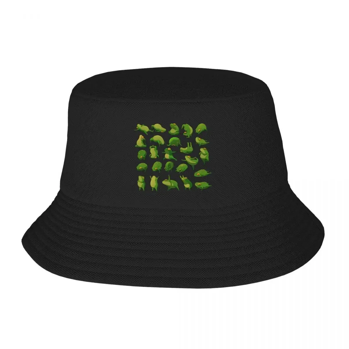 2026 Yoga Frogs Poster With Text Bucket Hat Dropshipping Rugby Designer Hat Hat Male Women's