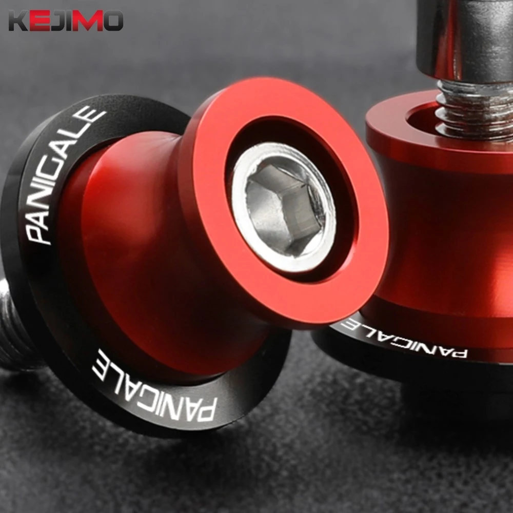 CNC Fit FOR DUCATI 1199 1299 899 959 Panigale S/SR V4 2012- 2026 2025 2022 Motorcycle 8MM Swingarm Spools slider stand screws