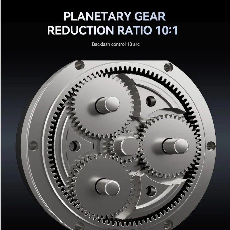 CubeMars AK40-10 KV170 Motor sin escobillas Modular dinámico para juntas de robot humanoide, robot de patas, exoesqueleto, piezas de robot DIY