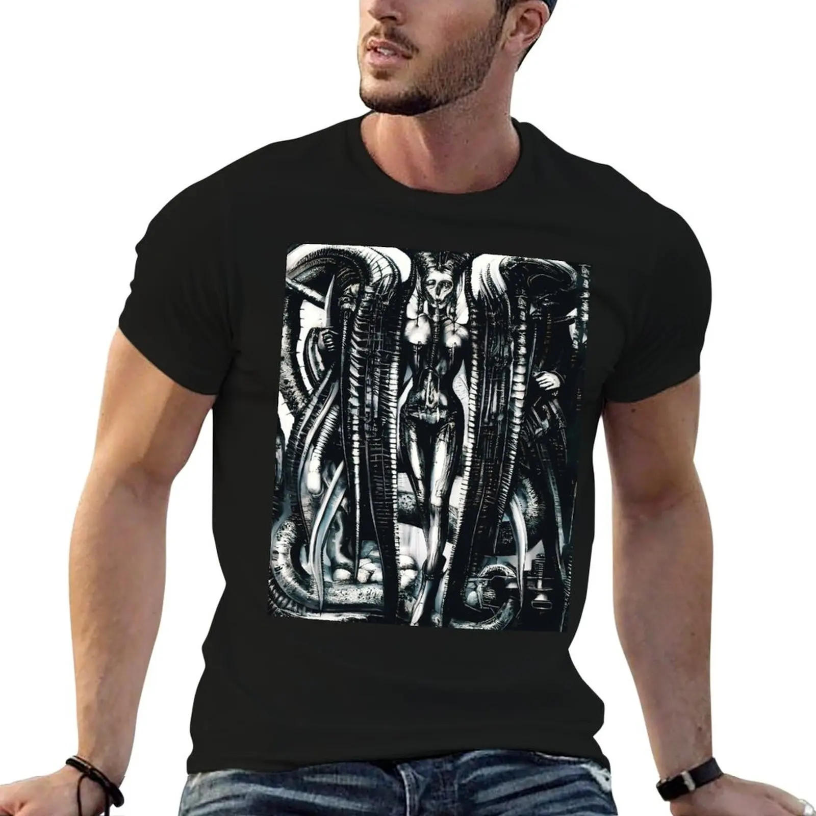 

HR Giger Lilith Steampunk Pullover Hoodie plus sizes cheap stuff quick-drying sweat mens workout shirts