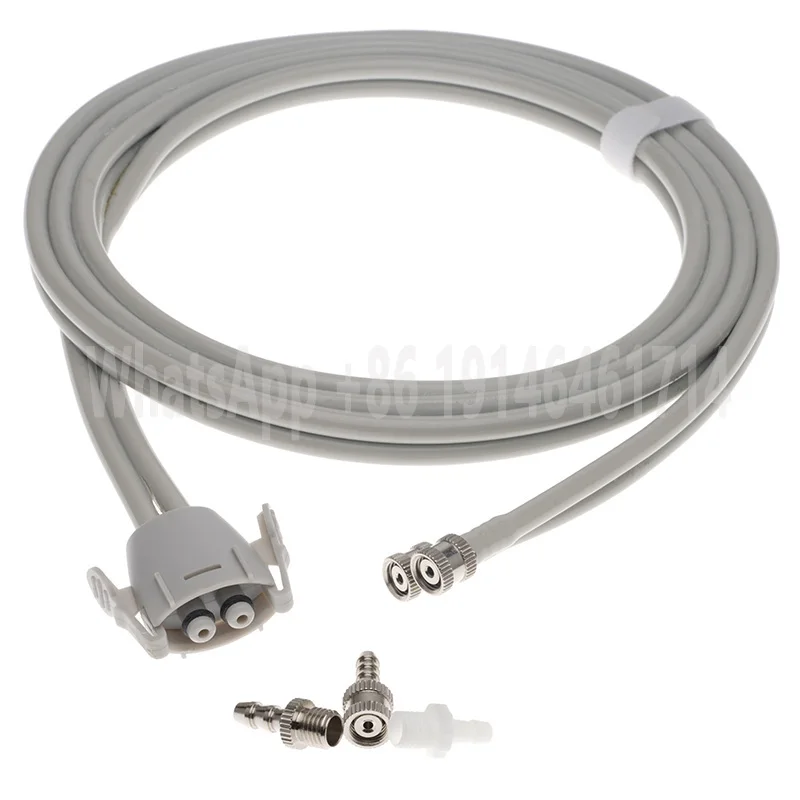 NIBP Air Hose Extension Double Tube Compatible With Welch Allyn Patient Monitor,For Adult/Pediatric/Neonate/Infant,2.5m.