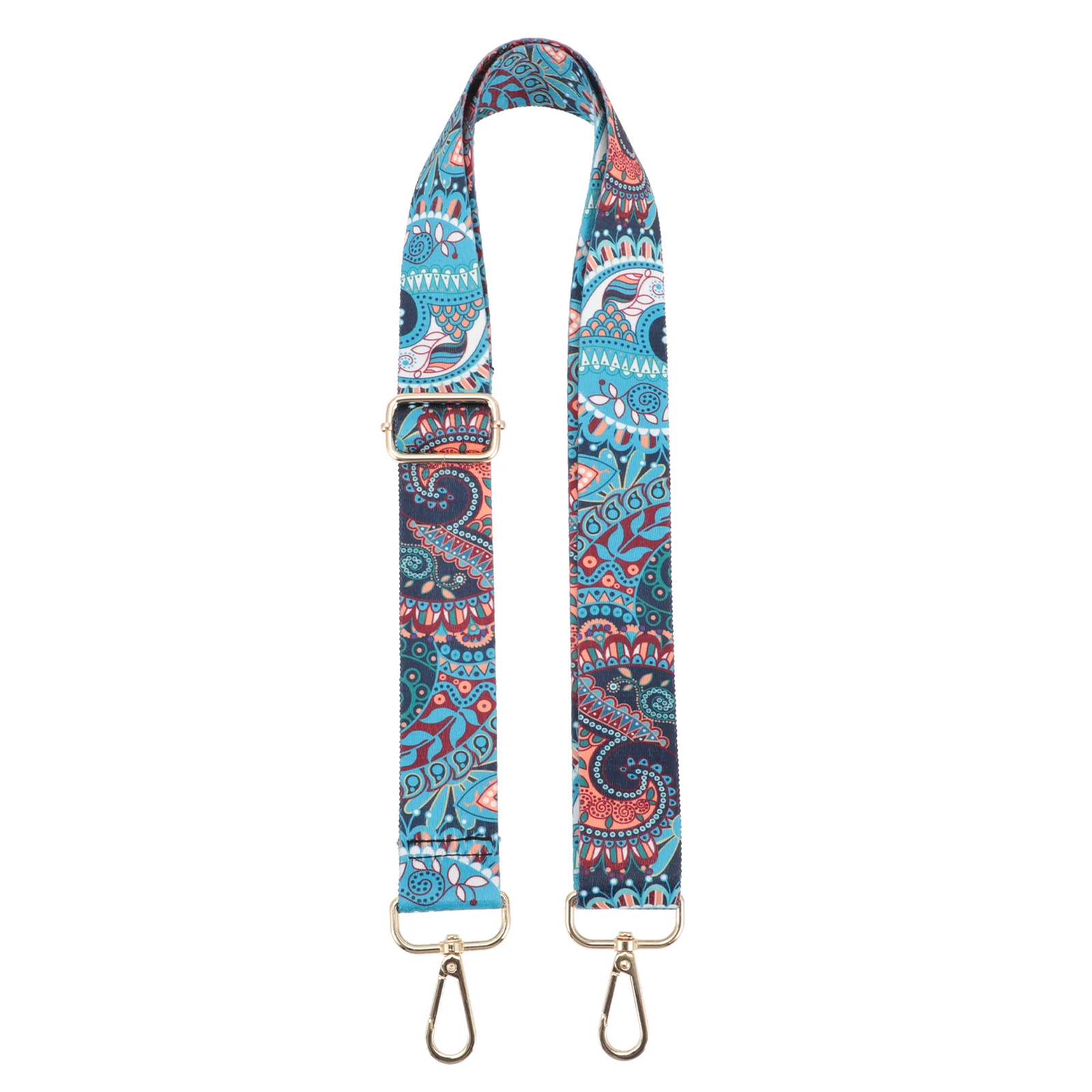 

Banjo Strap Straps Creative Belt for Gift Adjustable Vintage Retro Shoulder Replacement Decorative Floral Printed Watch