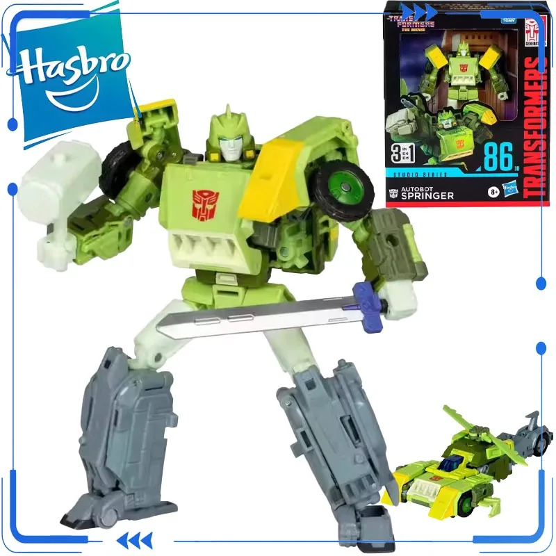 

Hasbro Transformers SS86 The Movie Leader Class Triple Changer Springer for Boys Girls Gift Collectible Model Ornaments