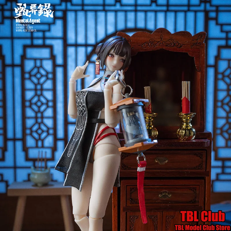 

In Stock MAZ-01 1/12 Scale Zombie Beauty Lin FengJiao Oriental Phantom Monster 6-inch Full Set Action Figure Female Soldier Toys