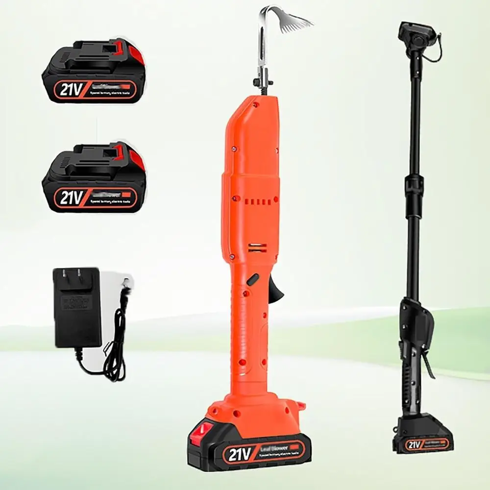 

Telescopic Electric Cultivator with Rechargeable Lithium Battery, 2-in-1 Garden Tool for Soil Loosening and Weed Removal