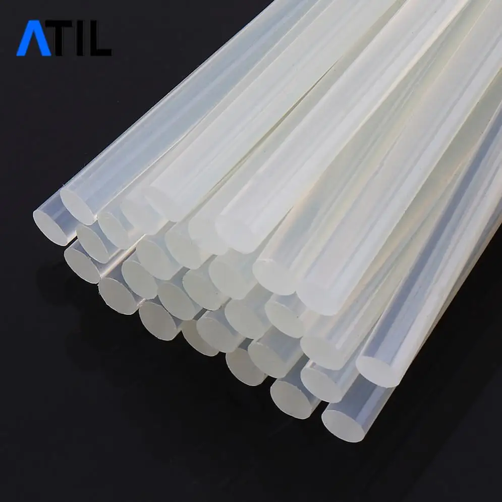 5-50pcs 7/11mm Transparent Hot-melt DIY Tools Gun Glue Sticks for Heat Pistol Repair Alloy Gun Adhesive Tiras Adhesivas