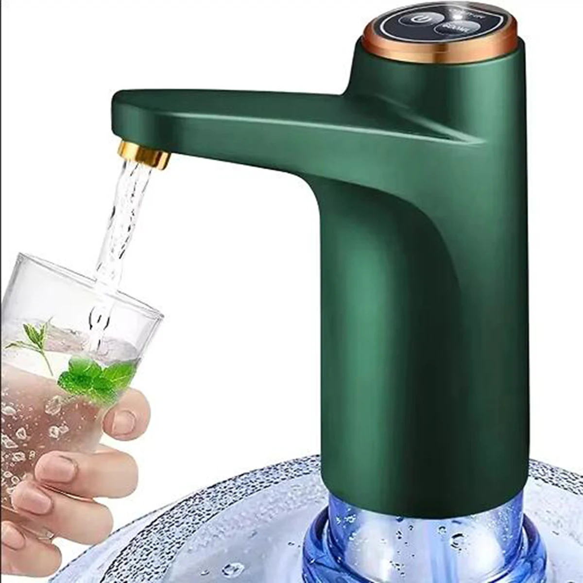 Automatic Electric Water Dispenser USB Barreled Water Pump Water bottle Gallon Drinking Bottle Switch Water Treatment Appliances