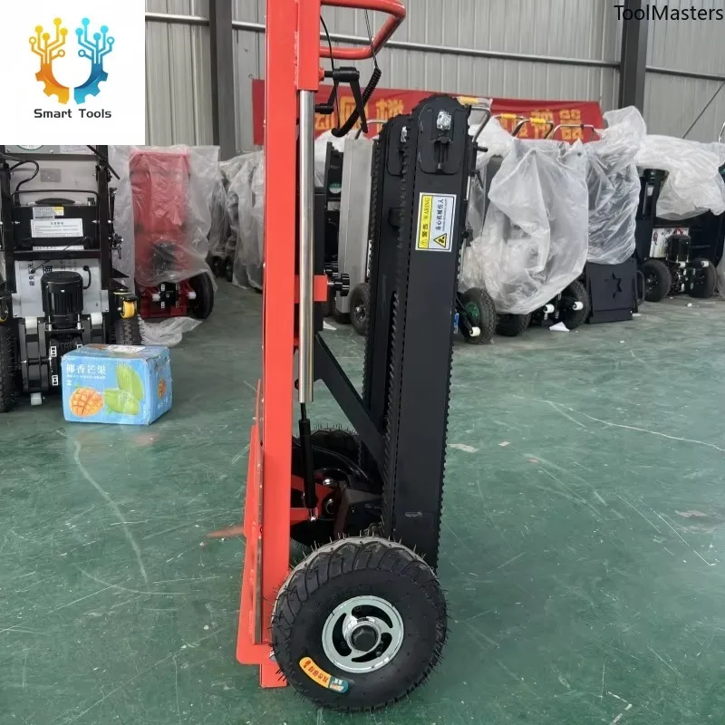 

【Hot Sale】Electric Four-Wheel 2 Wheel Crawler Stair Climber Truck Silent Household Appliance Foldable Automatic Stair Climbing A