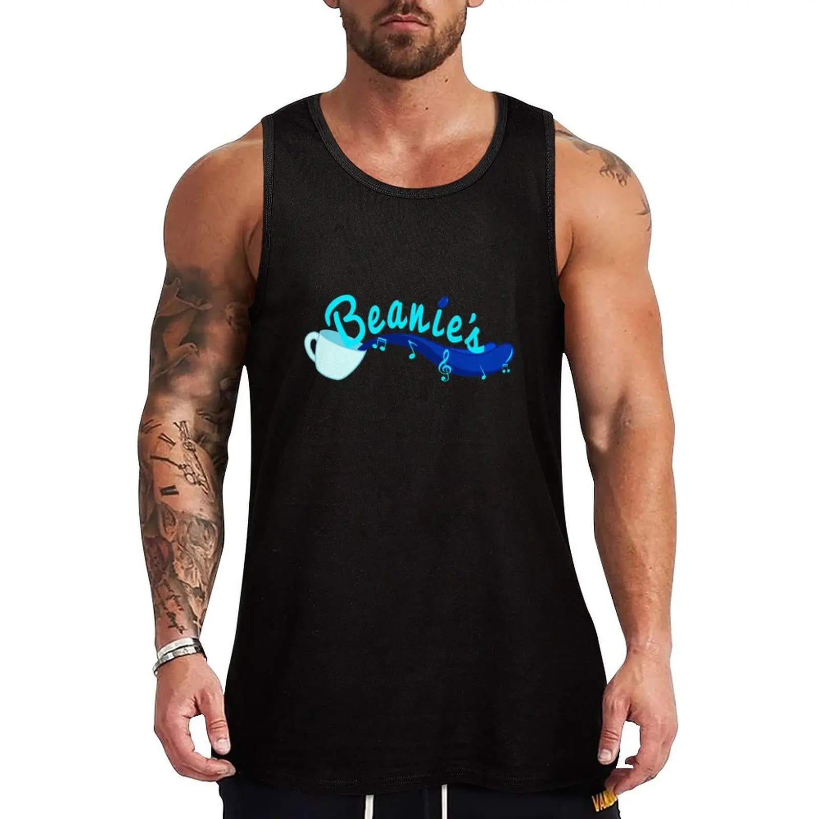 Apotheosis Beanie's - The Guy Who Didn't Like Musicals Tank Top Active Wear Tank Top Quick Dry Athletic Sleeveless