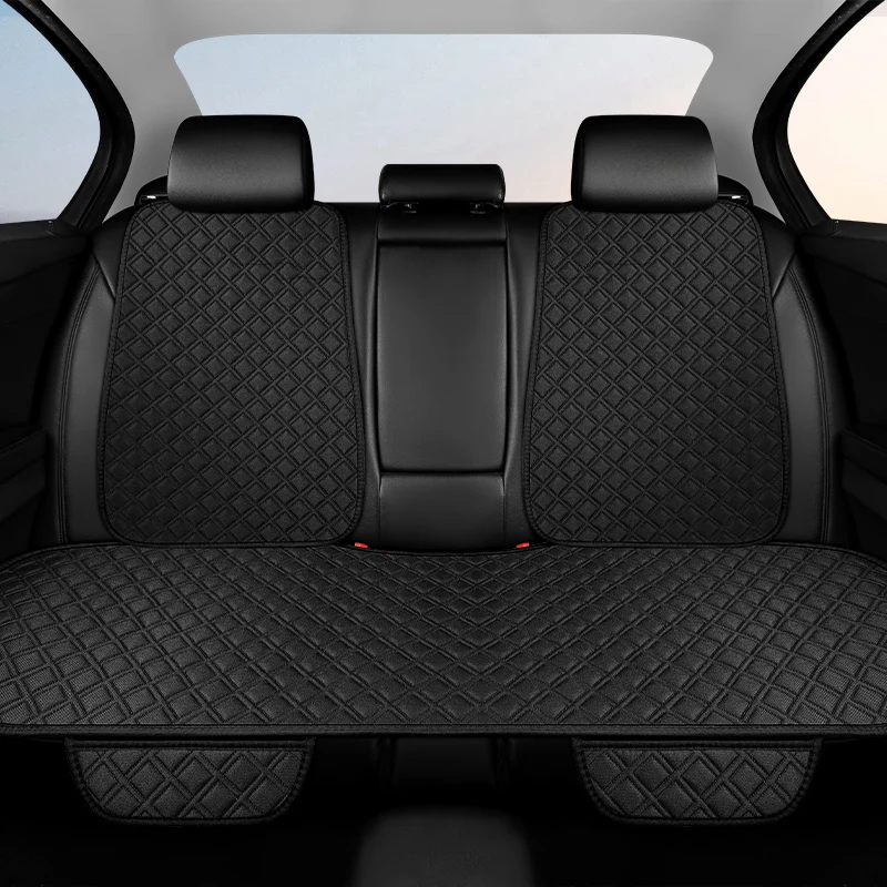 

Car seat cushion, all season universal linen fabric seat cushion cover, single piece seat cushion, backrest three piece set, ant