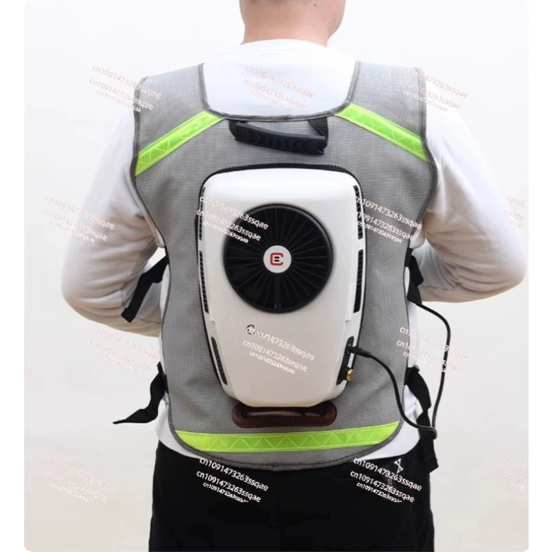 

Air conditioner clothing Compressor Refrigeration air conditioner clothing Vest cooling vest Wear air conditioner heatstroke
