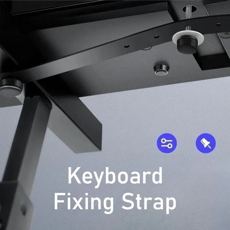 Image 5: Support de Piano robuste et réglable, minimaliste, pratique, en fer robuste, multi-clé, support universel pour clavier de musique