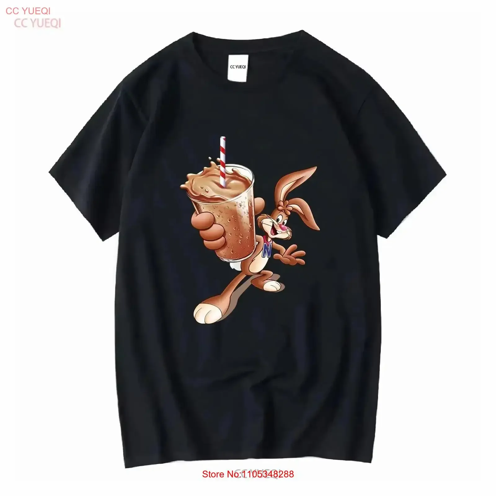 Camiseta Nesquik S 5XL, envío rápido, estilo vintage, lavado, para uso diario, versátil, informal, con gráfico, ligeramente vintage