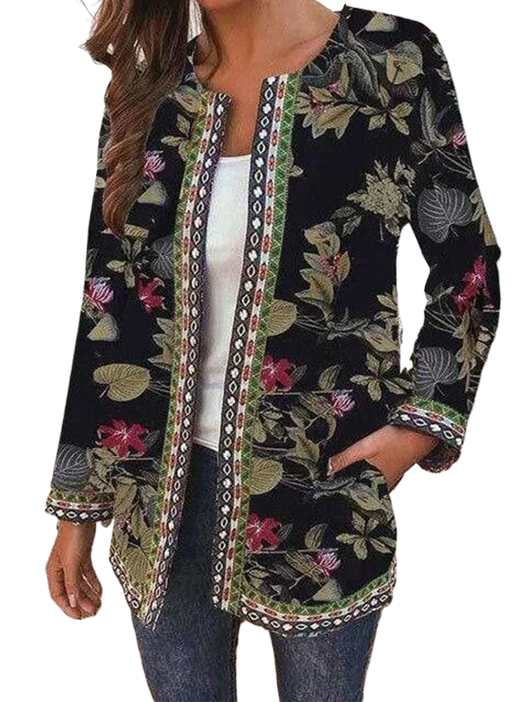 كارديجان نسائي بطبعة عرقية عتي - مراجعة Ethnic Boho Fashion وسعره