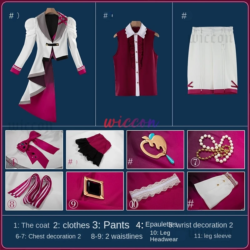Ensemble Stelle Speciale Per La Principessa! Hanamura Fuyume COS))((^*% Cos Gioco Anime Party Uniform Hallowen Gioca a Ruolo Vestiti@ # ￥%