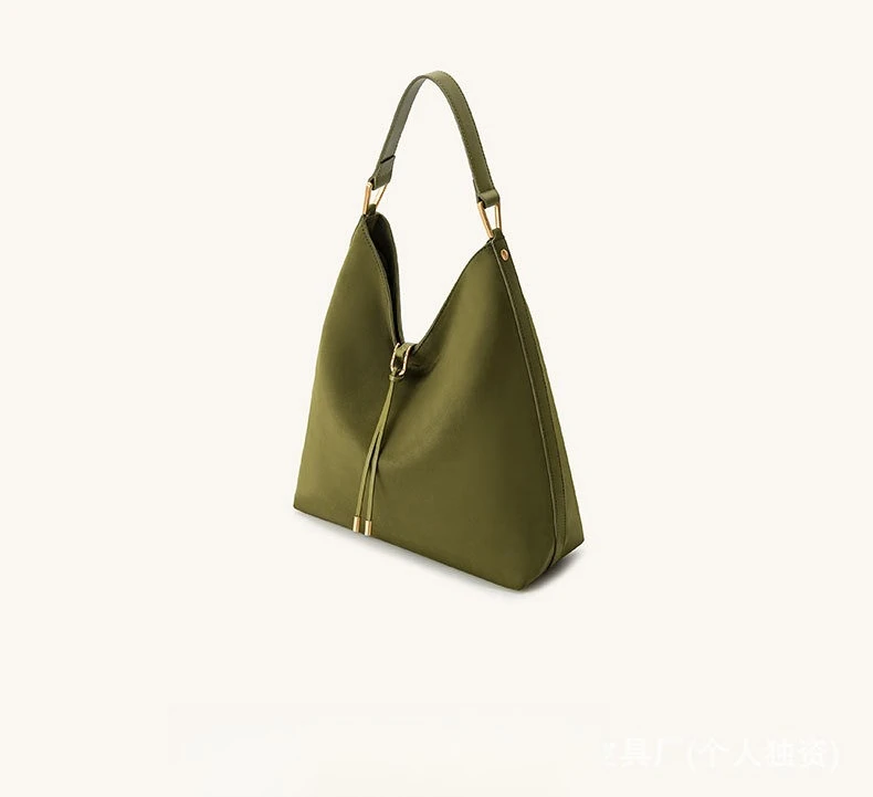 JW PEI Tote Bag, New Style, Suede Hobo Bag, Large Capacity, Relaxed Feel, Shoulder Bag/Underarm Bag