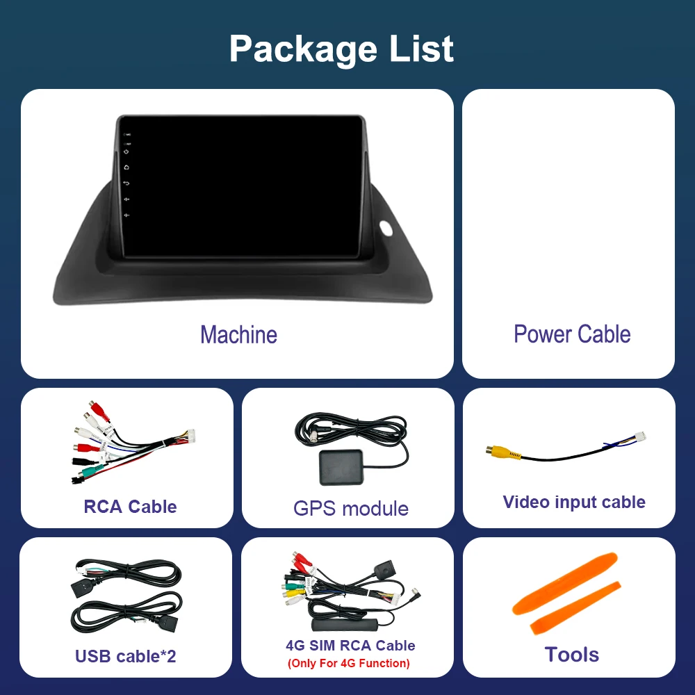 Picture 7: for Renault kangoo 2008 - 2018 Car Radio Multimedia Player Android 16 GPS Navigation 4G DSP Stereo WiFi Auto Tools Cooling Fan