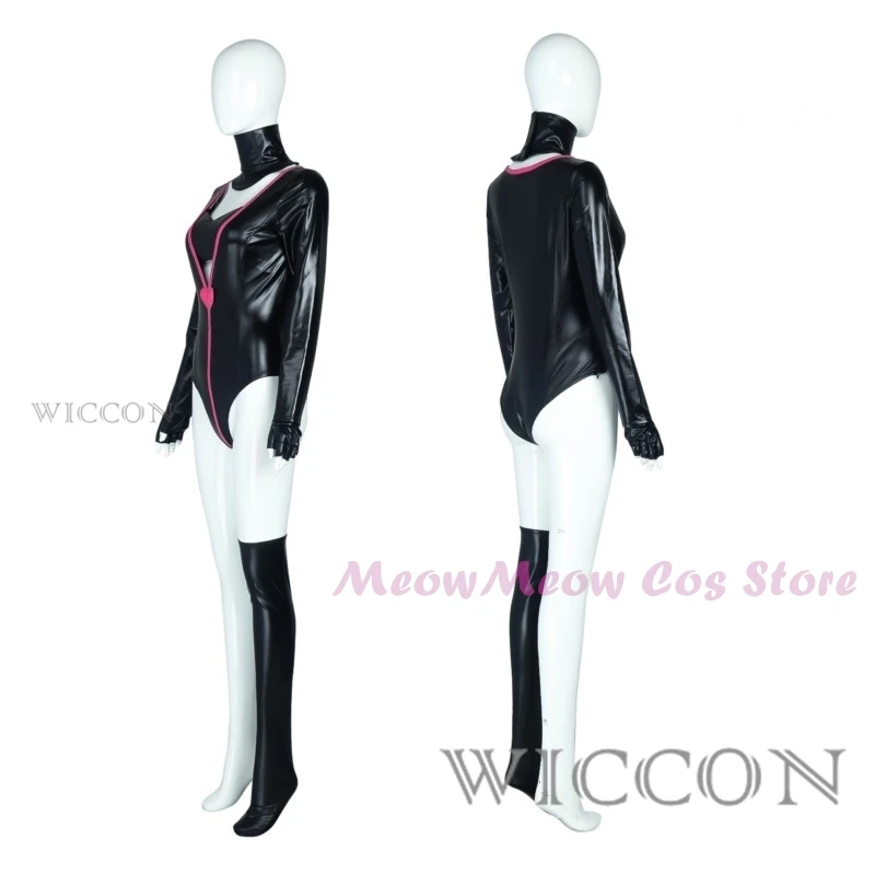 Anime Angel Dust Cosplay Kostuum Sexy Bodysuits Fancy Outfit Meisje Halloween Verjaardagsfeestje Uniform Pak Voor Vrouwen