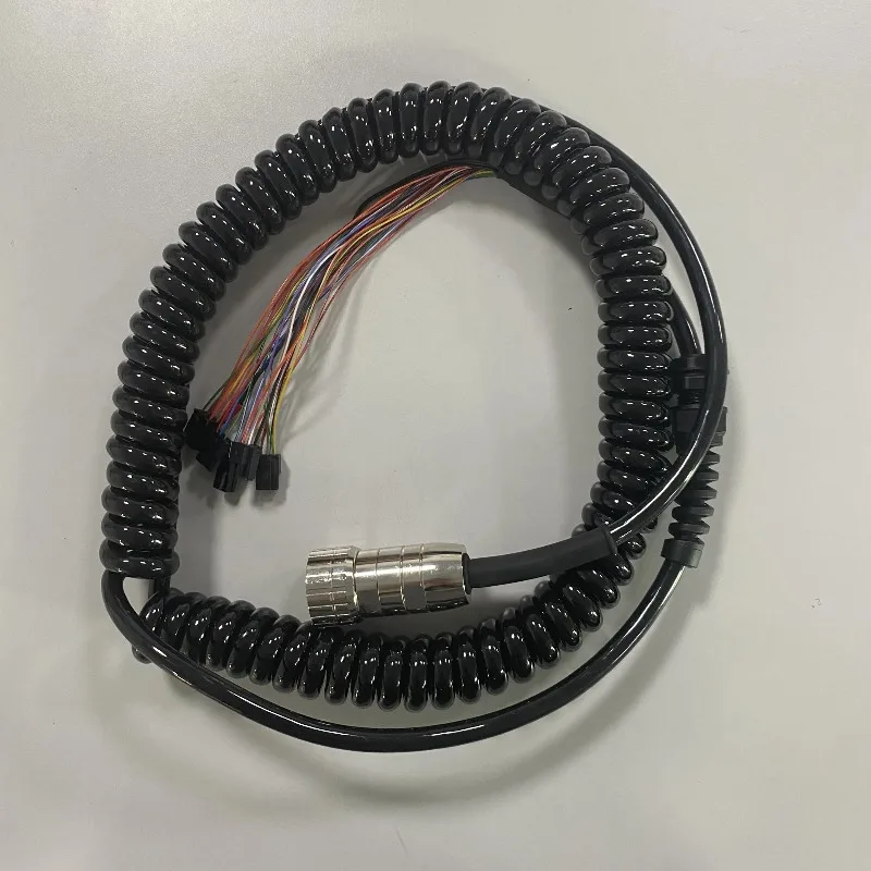 6FX2007-1AD03/1AD13/1AD02/1AD01 Spiral Spring Cable for Handwheel M23 Connector CNC Machine