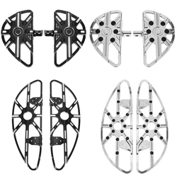 Motorcycle Driver Floorboard Male Mount Rear/ Front Foot Rest Pegs Pedal Black/Chrome For Harley Softail Touring Dyna Road Glide