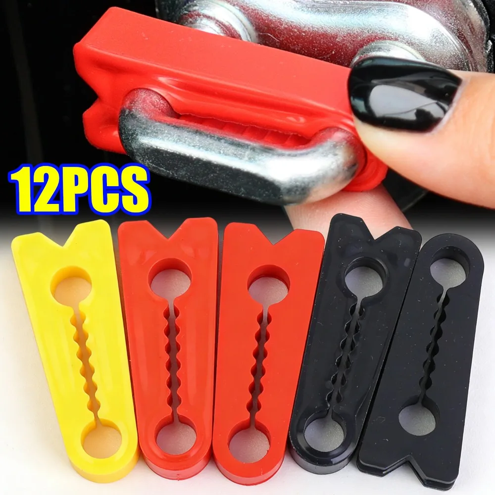 Universal Car Door Lock Damper Buffer Pad Sound Insulation Shock Absorber Silicone Gasket for Auto Interior Decor Accessories