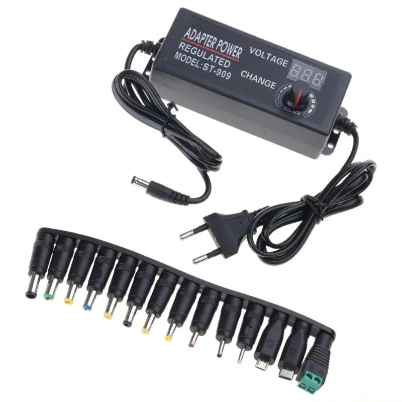 E56B Electricity Converters Universal sAdapters for Home Appliances Multiple Safety Protections System 100cm Cable