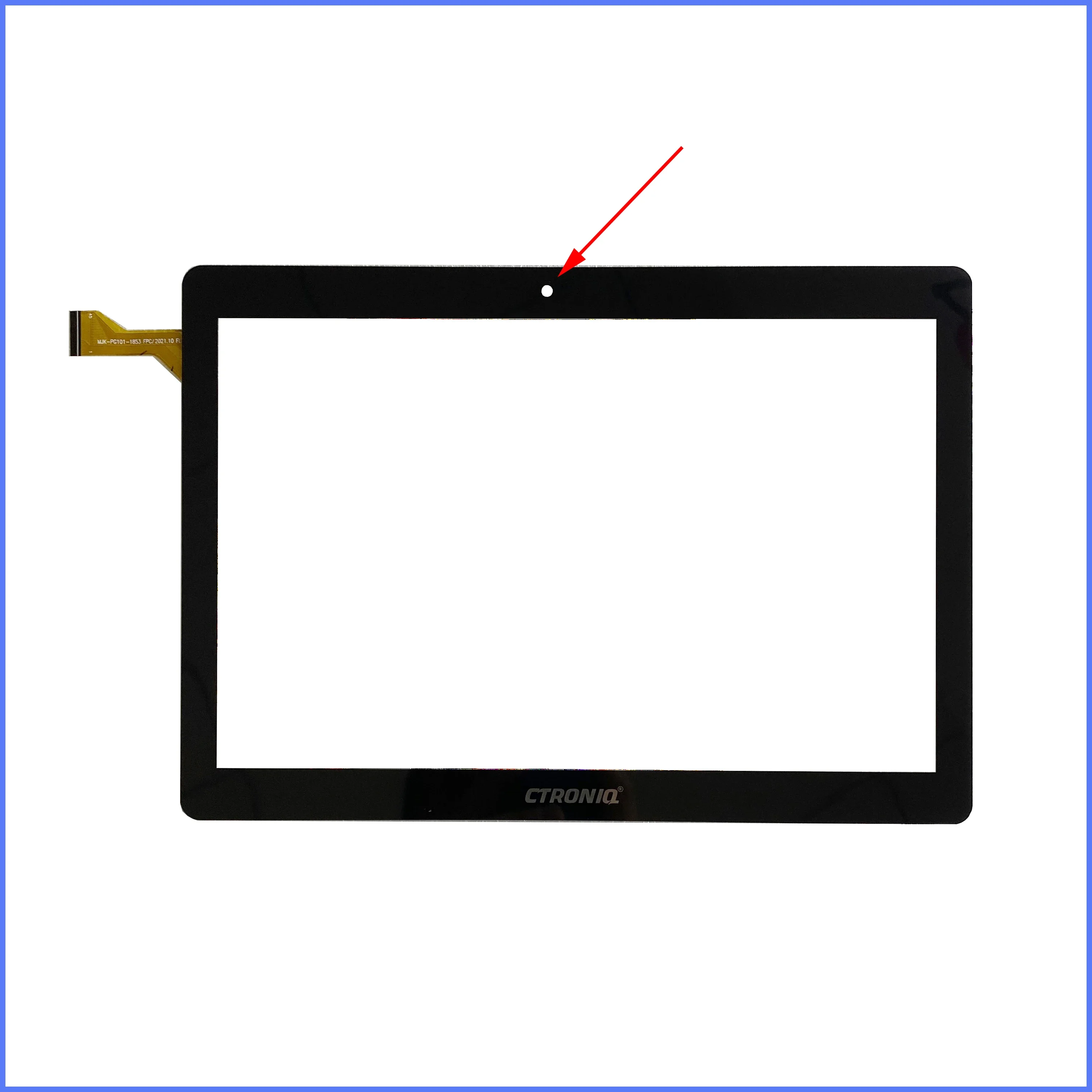 

10.1 Inch P/N MJK-PG101-1853 Kids Tab Touch Screen Panel Sensor for CTRONIQ Tablet Glass Digitizer PAD Repair Replacement