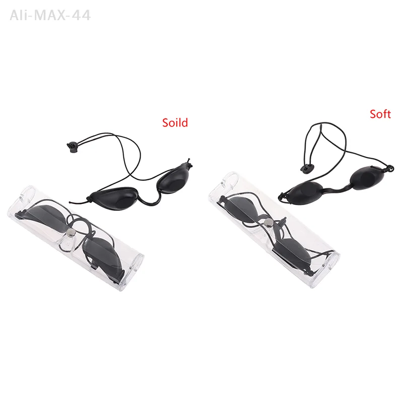 Protective Soft/Solid Eyepatch Laser Light Glasses Safety Goggles IPL Clinic Laser beauty protective eye mask soft version