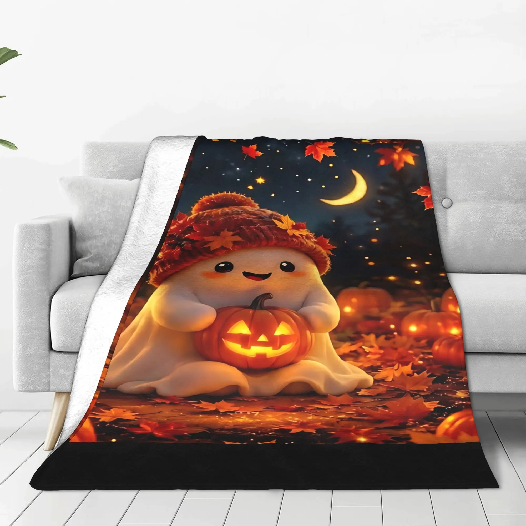 1PC Home Thankful Grateful Blessed  Blanket Throw Super Cosy Plush Living Room Sofa Gift for Christmas Happy New Year