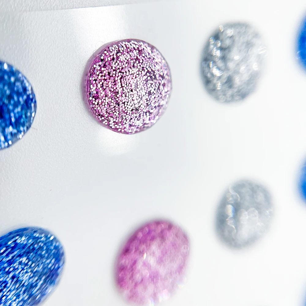 Creative Path Kleine Glitzer-Strass-Aufkleberbögen, selbstklebende Scrapbooking-Strass-Deko-Sticker für Journaling und Kartenherstellung – Detail 5