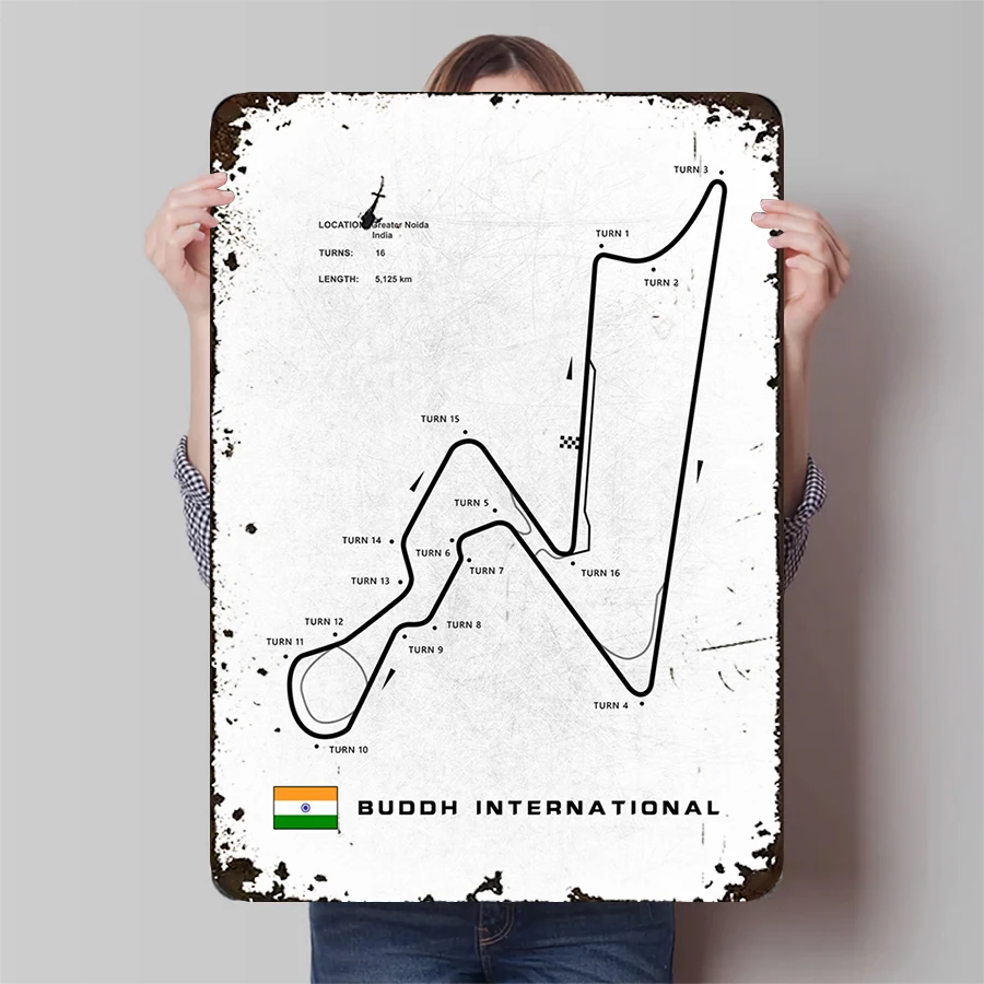 poster-de-metal-de-circuito-internacional-do-India-buddh-f1-decoracao-de-fa-de-corrida-mapa-de-pista-de-16-voltas-decoracao-de-parede-artistica