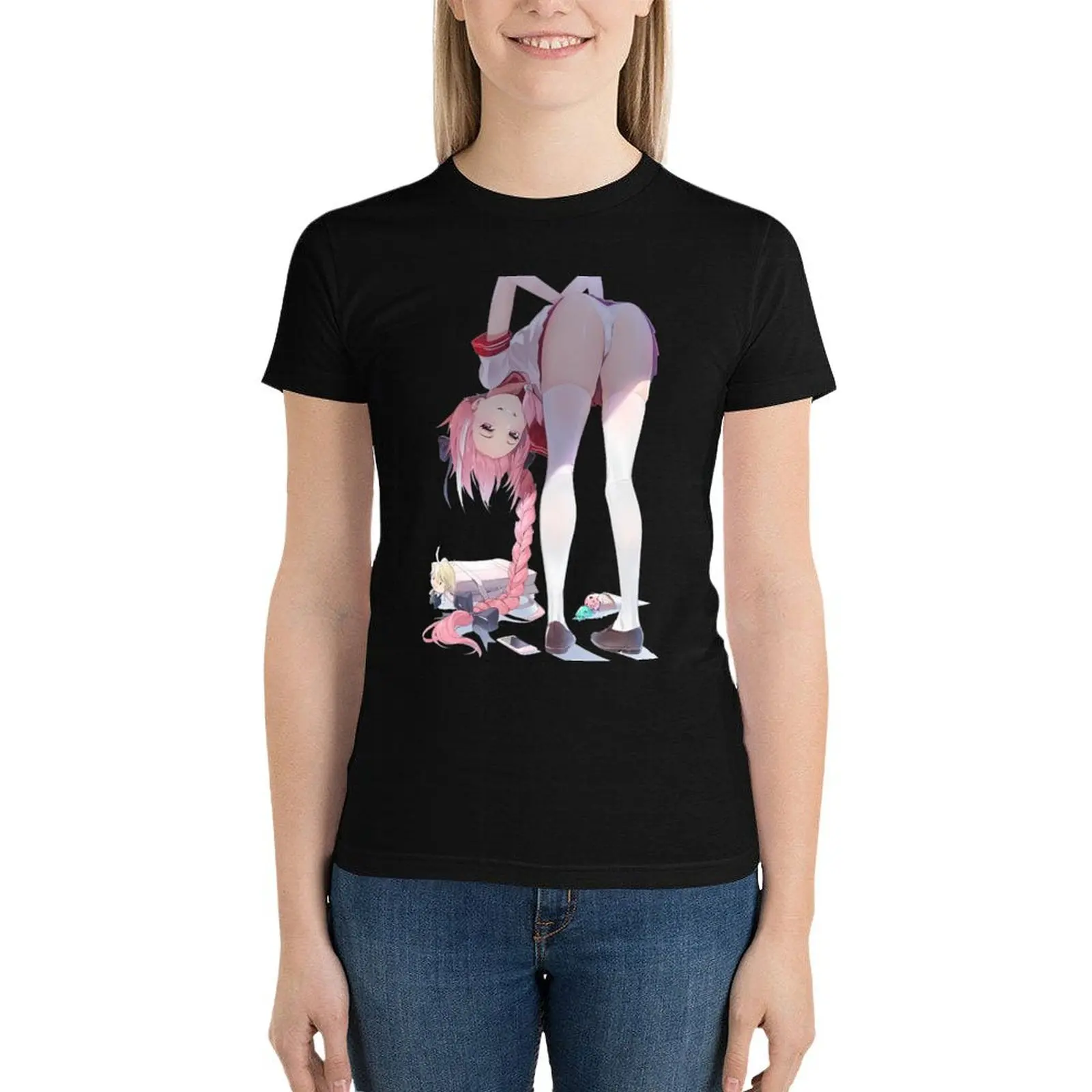 Trap card waifu, Astolfo T-Shirt funny oversized plain t shirts for Women