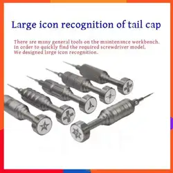 6 in 1 High Hardness Screwdriver Kit Convex Cross Torx T2 Y0.6 Pentalobe Phillips For Tablet Phone Watch Repair Opening Tool