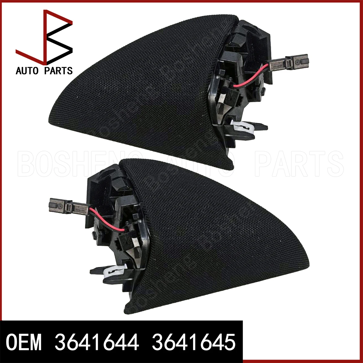New Front Left & Right Door Trim Tweeter for Tesla Model Y 2025 Juniper OEM 3641644-00 3641645-00 3641644 3641645 364164400