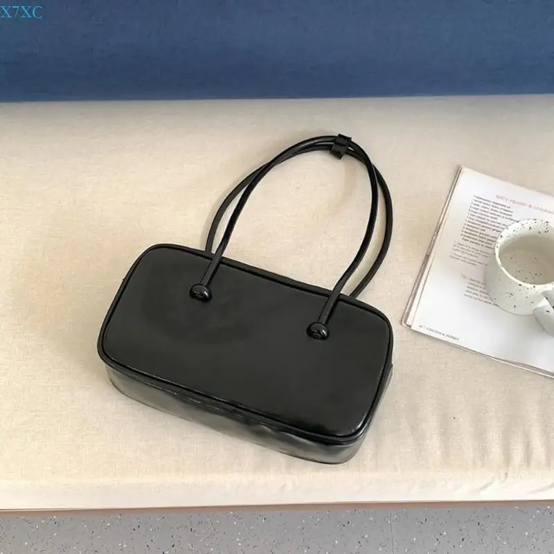 X7XC Women Bag Retro Top Handle Bag Vintage Armpit Bag Korean Styles Shoulder Bag