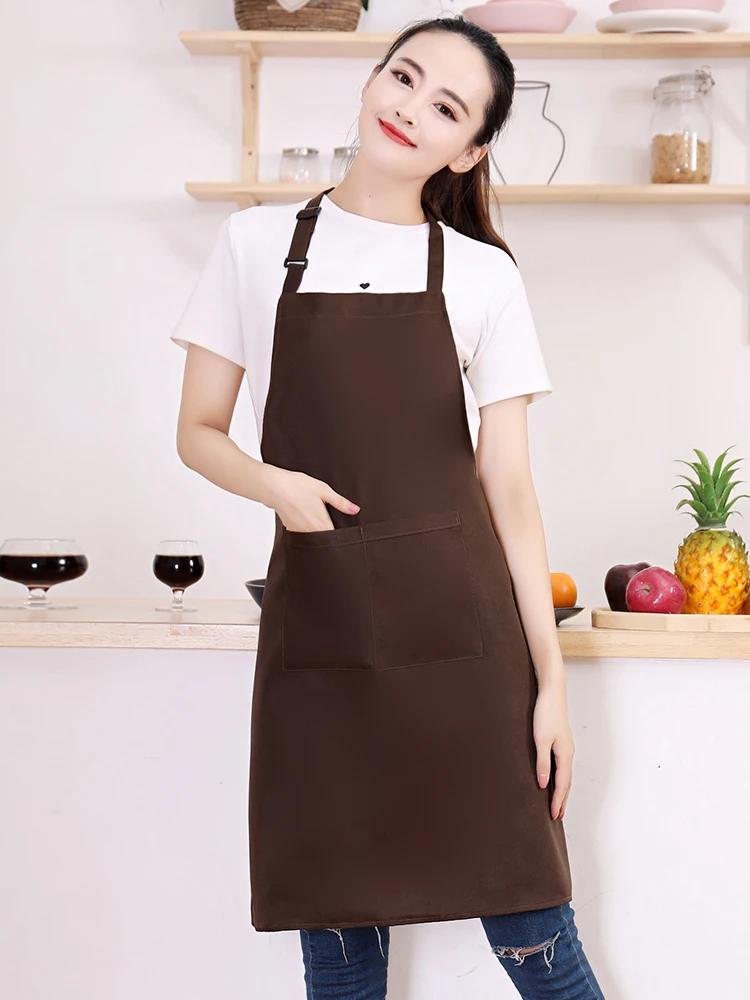 Fartuchy kuchenne antyplamowe damskie męskie fartuch roboczy dla szefa kuchni do grillowania restauracji barów sklepów kawiarni salonów kosmetycznych studiów paznokci uniform domowy