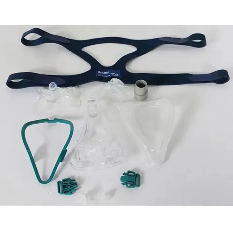 Large size Mirage Quattro Full face Nasal mask CPAP Mask for ResMed - view 5