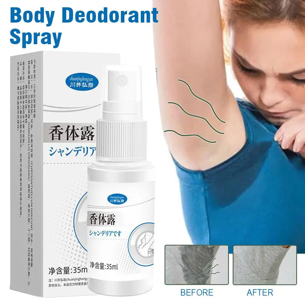 

Hot Underarm Odor Remover Spray Long Lasting Aroma Moisturizing Refreshing Deodorant Deodorizer Skin Armpit Sweat Care Spra T3W4