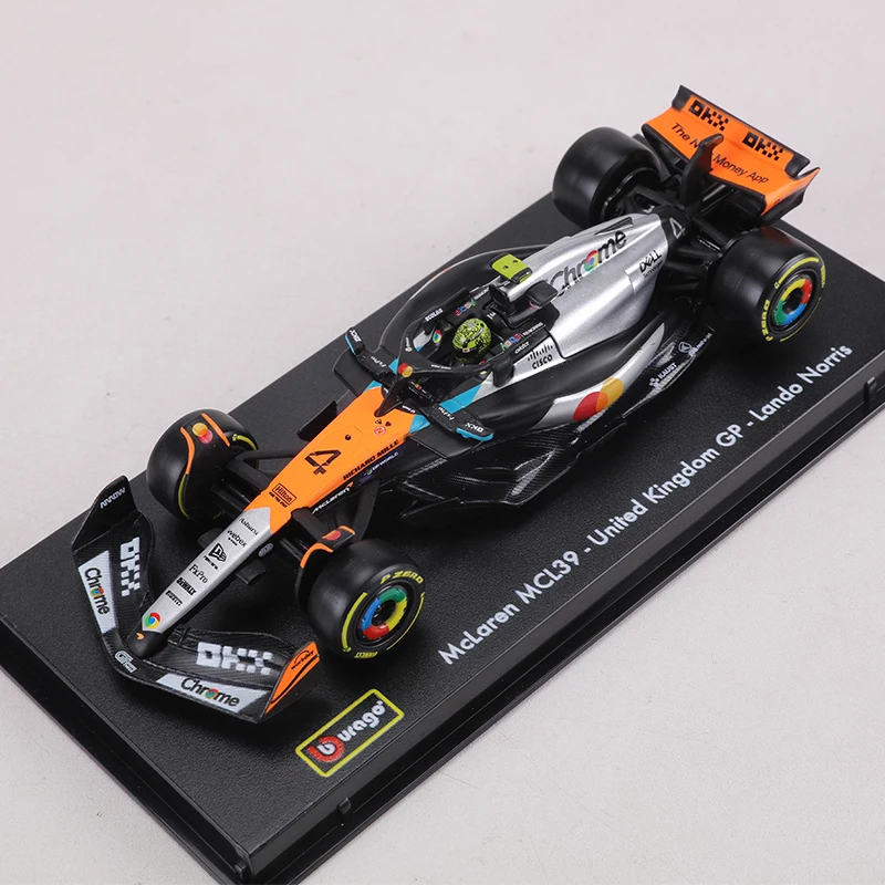 ブラゴ-1-43-マクラーレン-mcl39-ブリティッシュgp-2025-f1チーム-ハードカバーエディション-no4-合金モデルカー