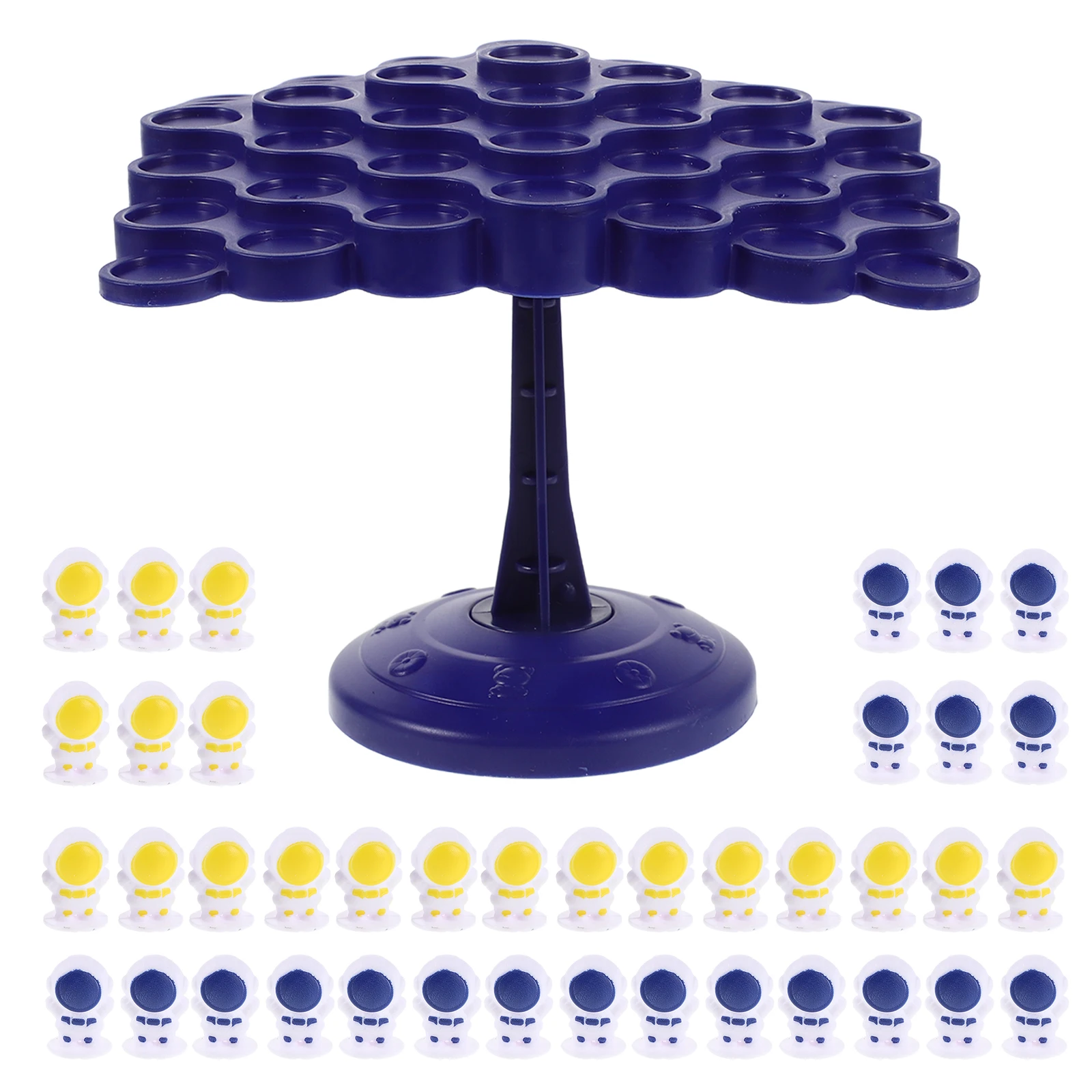 1Set Balansboom Coördinatiespel Creatieve Astronaut Stapelen Interactieve Voorschoolse Educatieve Familie Tafelblad Wiskundepuzzel