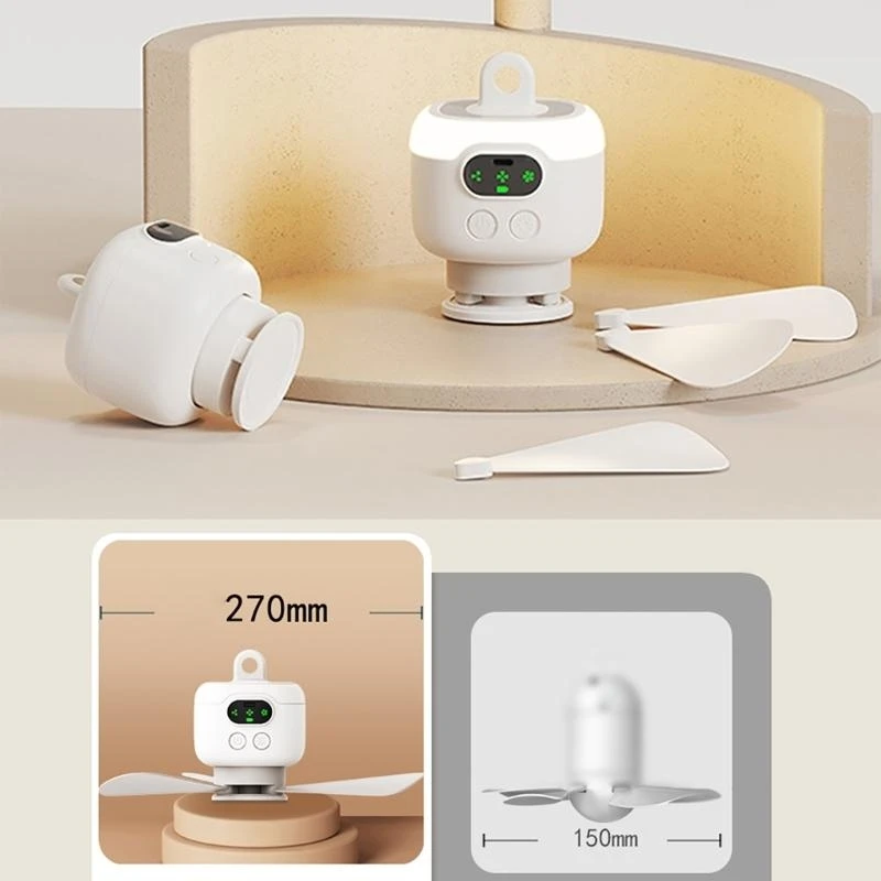 Hangings USB Ceiling Fan with Remote Comfort Ceiling Fan Air Coolers Enhances Cooling Experience for Dormitory Room 