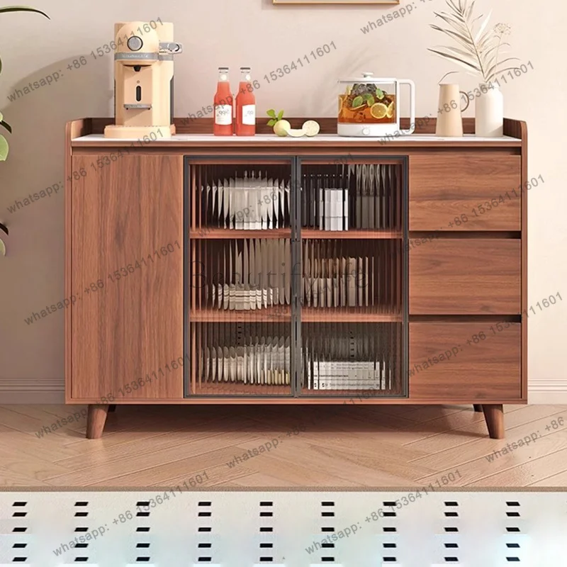Hot American Vintage Living Room Cabinets Wooden Elegant Classic Spacious Living Room Cabinets Premium Textured Meuble Furniture