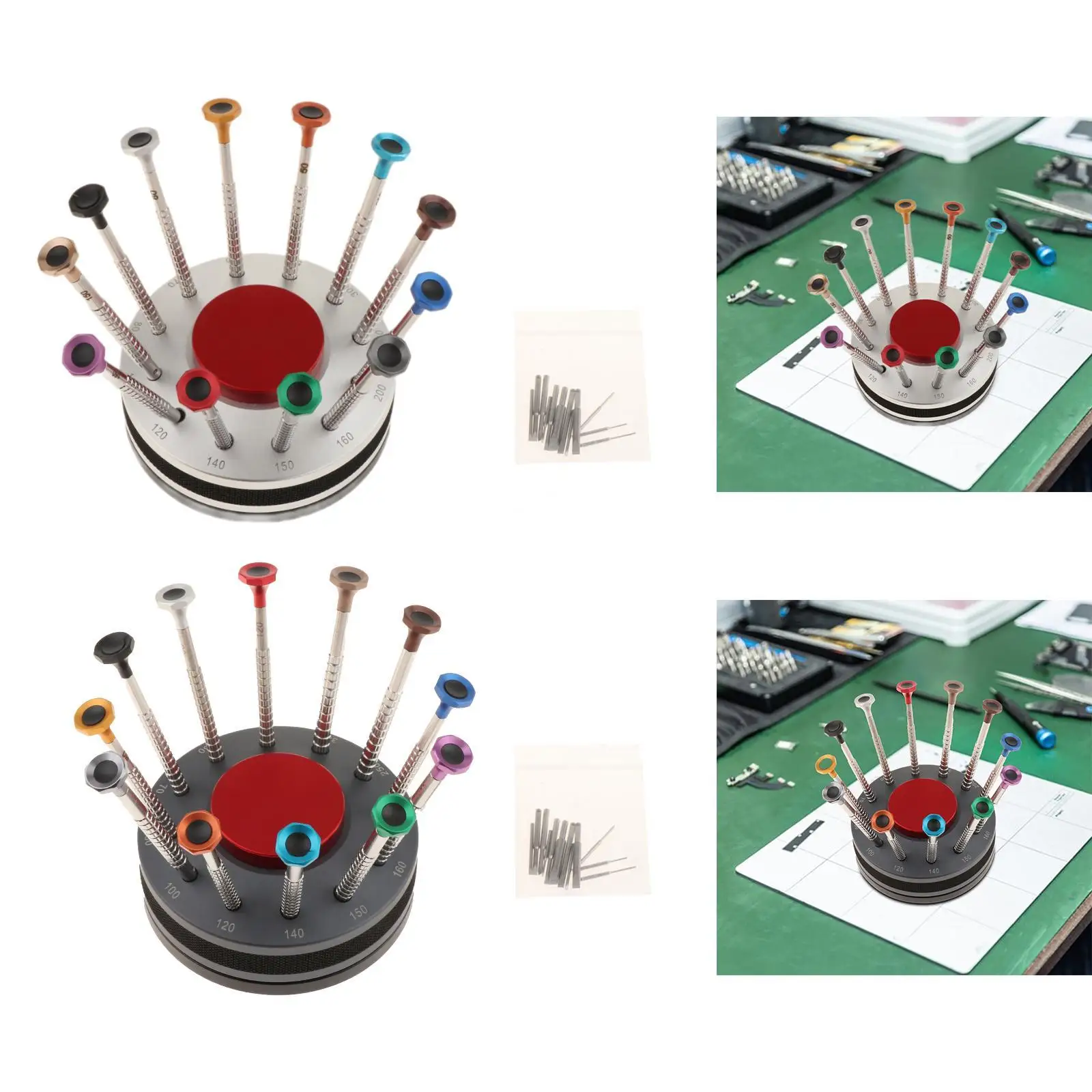 

Watch Screwdrivers Set Watchmakers Screwdrivers Accessories Metal Multifunction Rotatable Watch Repair Tool for Jewelers Home