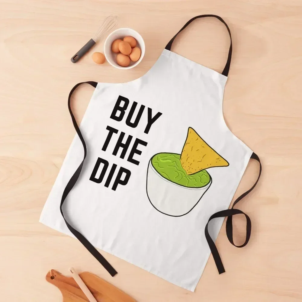 

BUY THE DIP Apron Restaurant Bib For Kitchen Manicurists Costume Waiter Apron