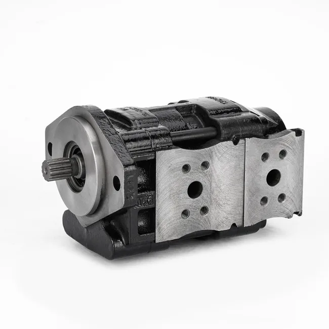 Machinery parts Hydraulic components for SANY/ZOOMLION/SUNWARD/LG qualified gear pump high pressure double pump