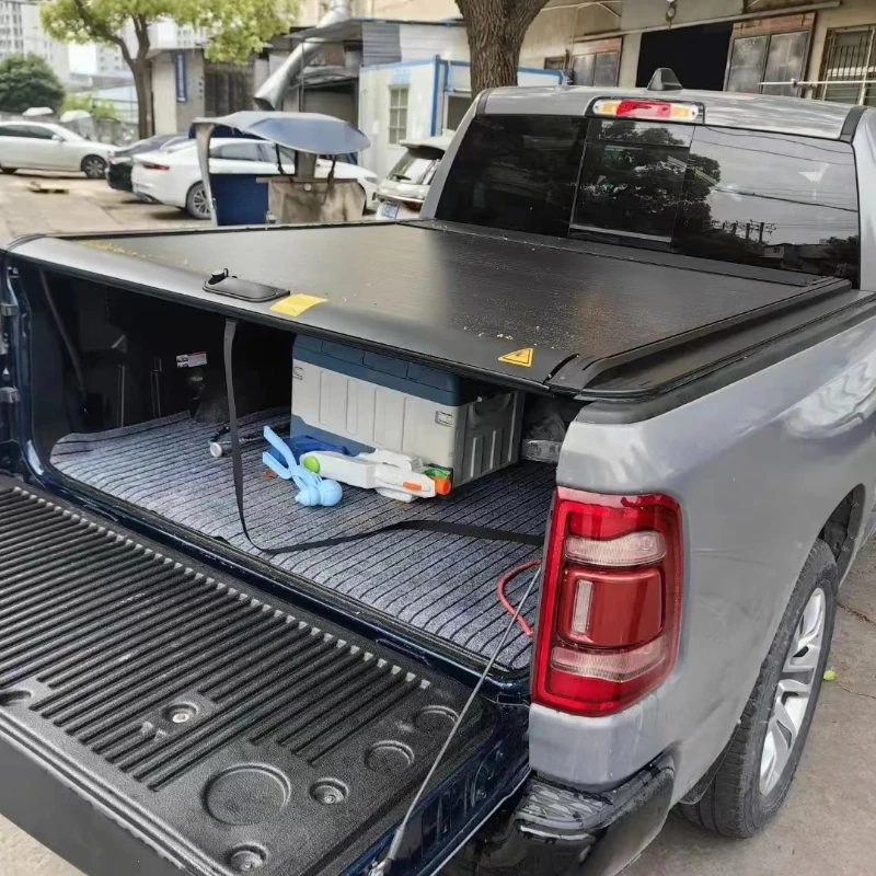 Auto Parts Aluminum Retractable Roller Roll N Lock Tonneau Cover, 4x4 Pickup Truck Accessories