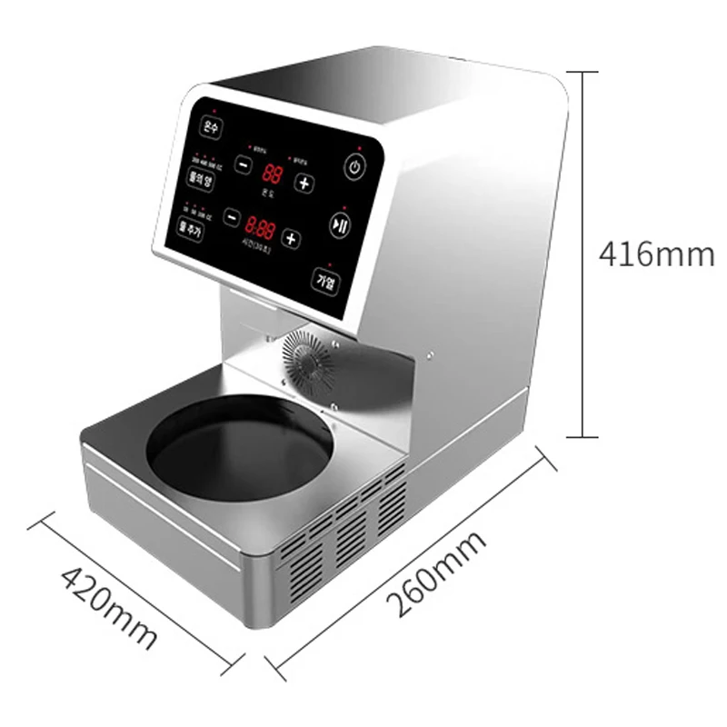 Электрическая машина для лапши быстрого приготовления 800 Вт + 2000 Вт с автоматическим нагревом, корейская машина для лапши быстрого приготовления, коммерческая